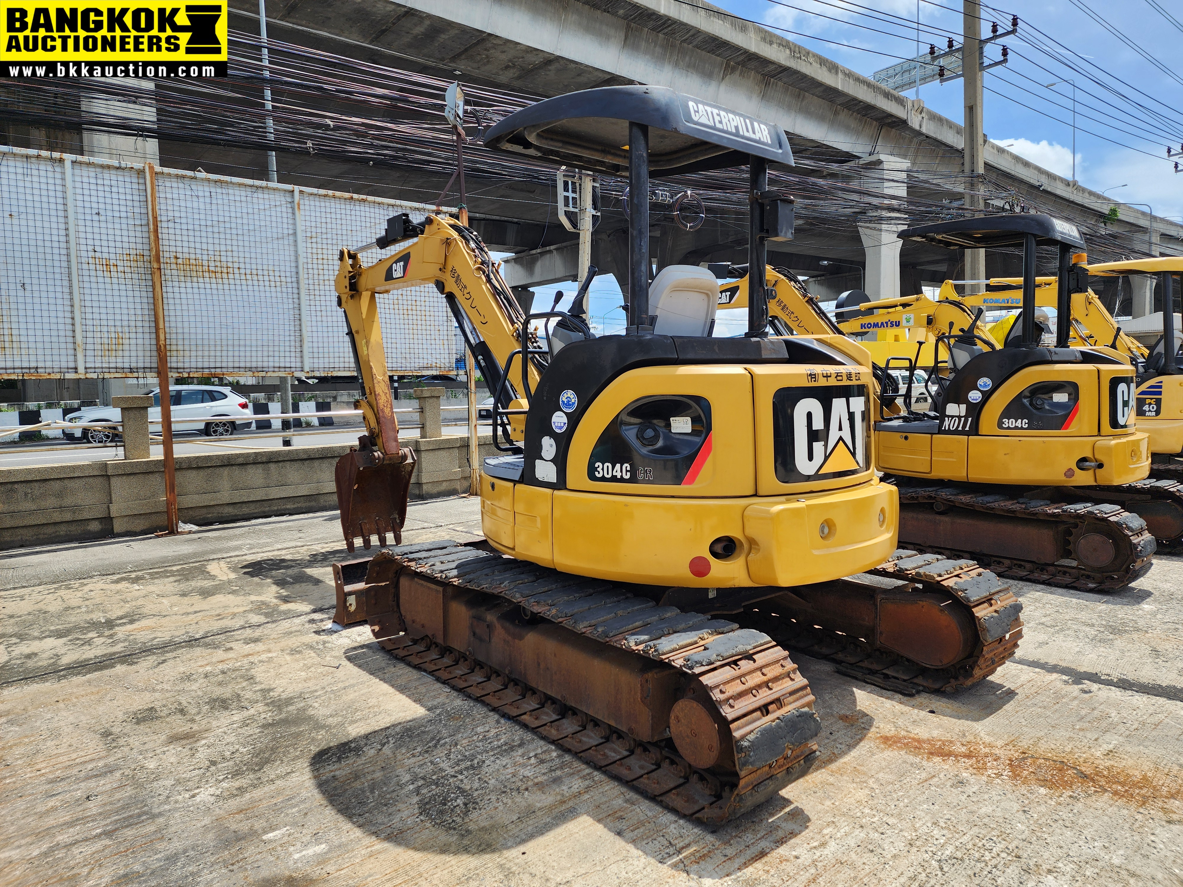 รถขุด CATERPILLAR-304CCR-ENW00605