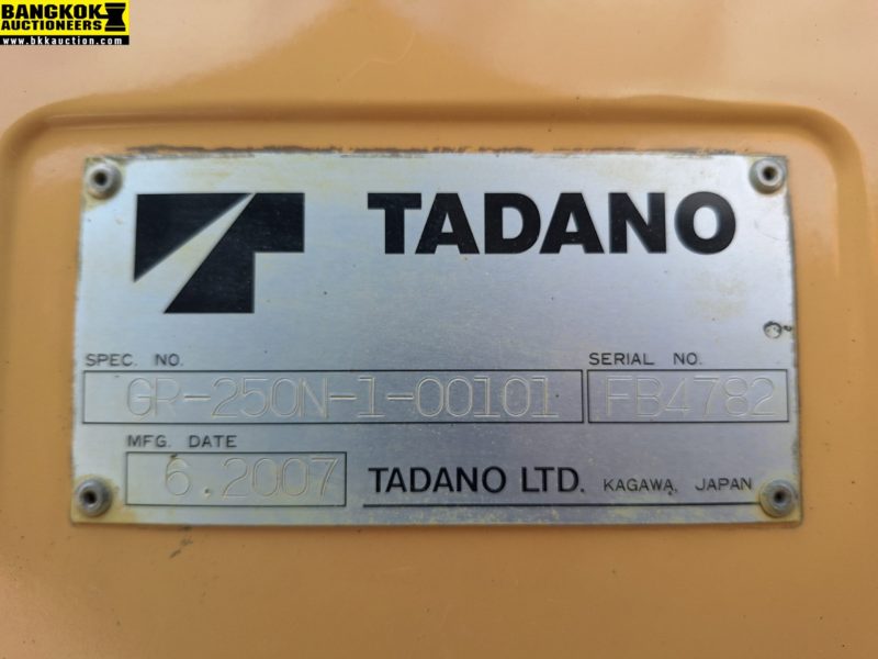 รถเครน GR250N-1-FB4782