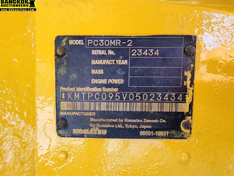 รถขุด PC30MR-2-23434
