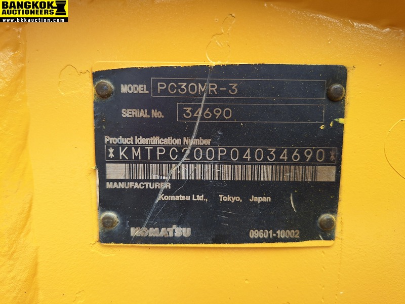 รถขุดเล็ก PC30MR-3-34690