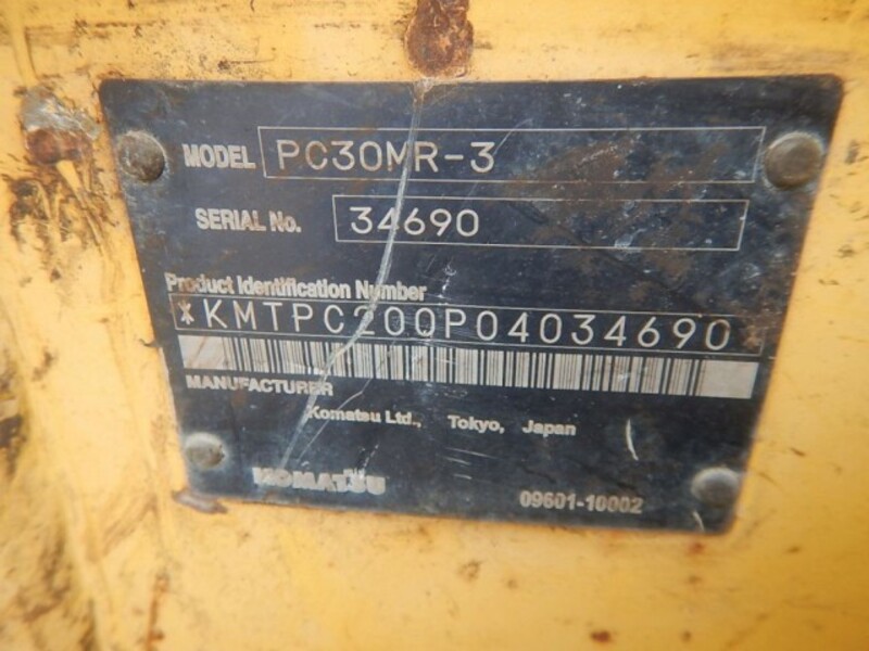 รถขุดเล็ก PC30MR-3-34690