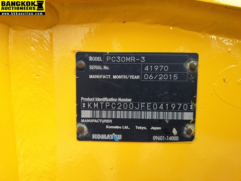 รถขุดเล็ก PC30MR-3-41970