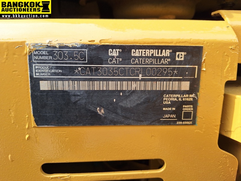 รถขุดเล็ก 303.5E-CAT3035CTCRL00295