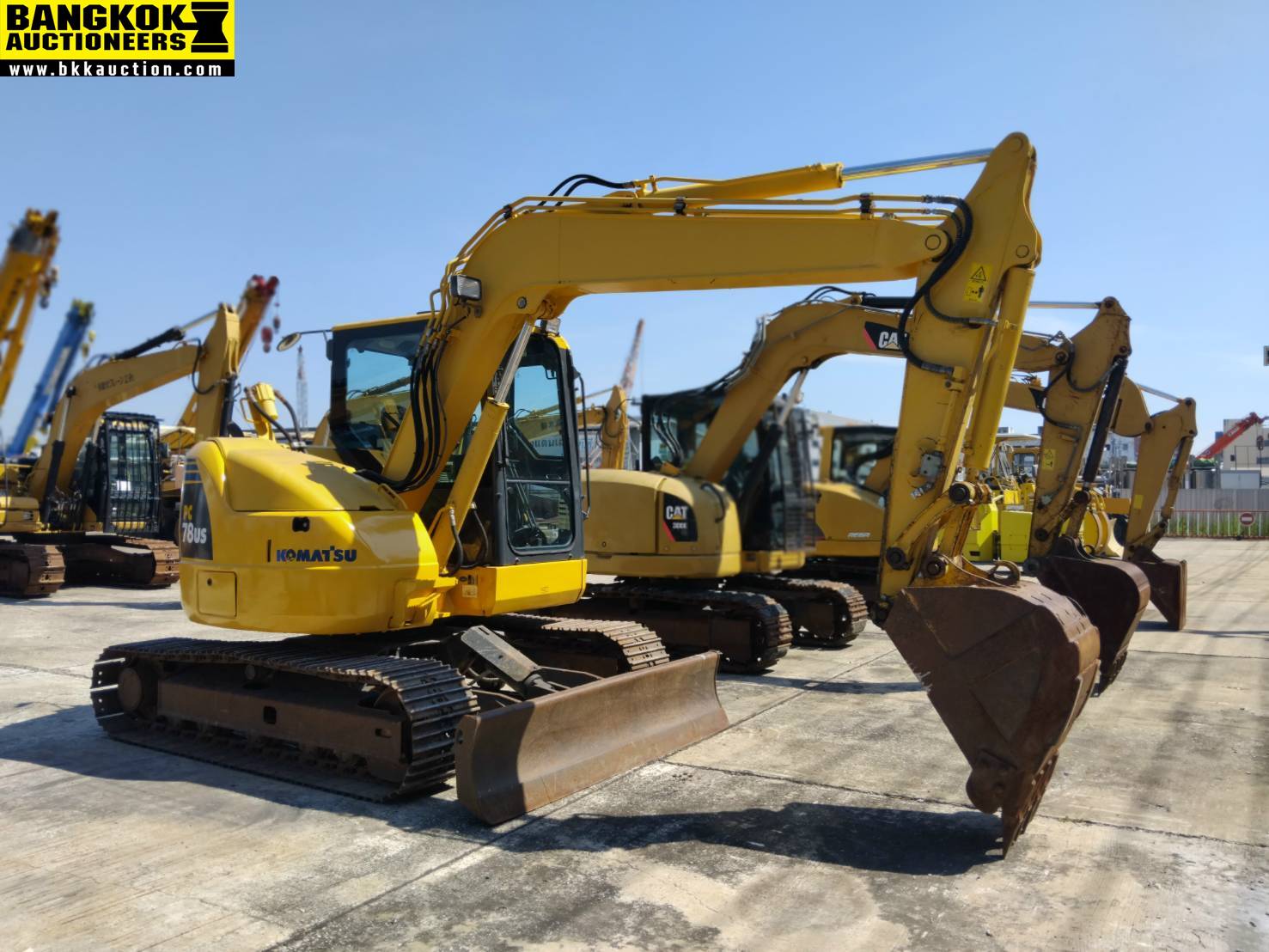 รถขุด PC78US-8-15853